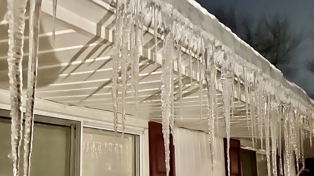 ice dams damage